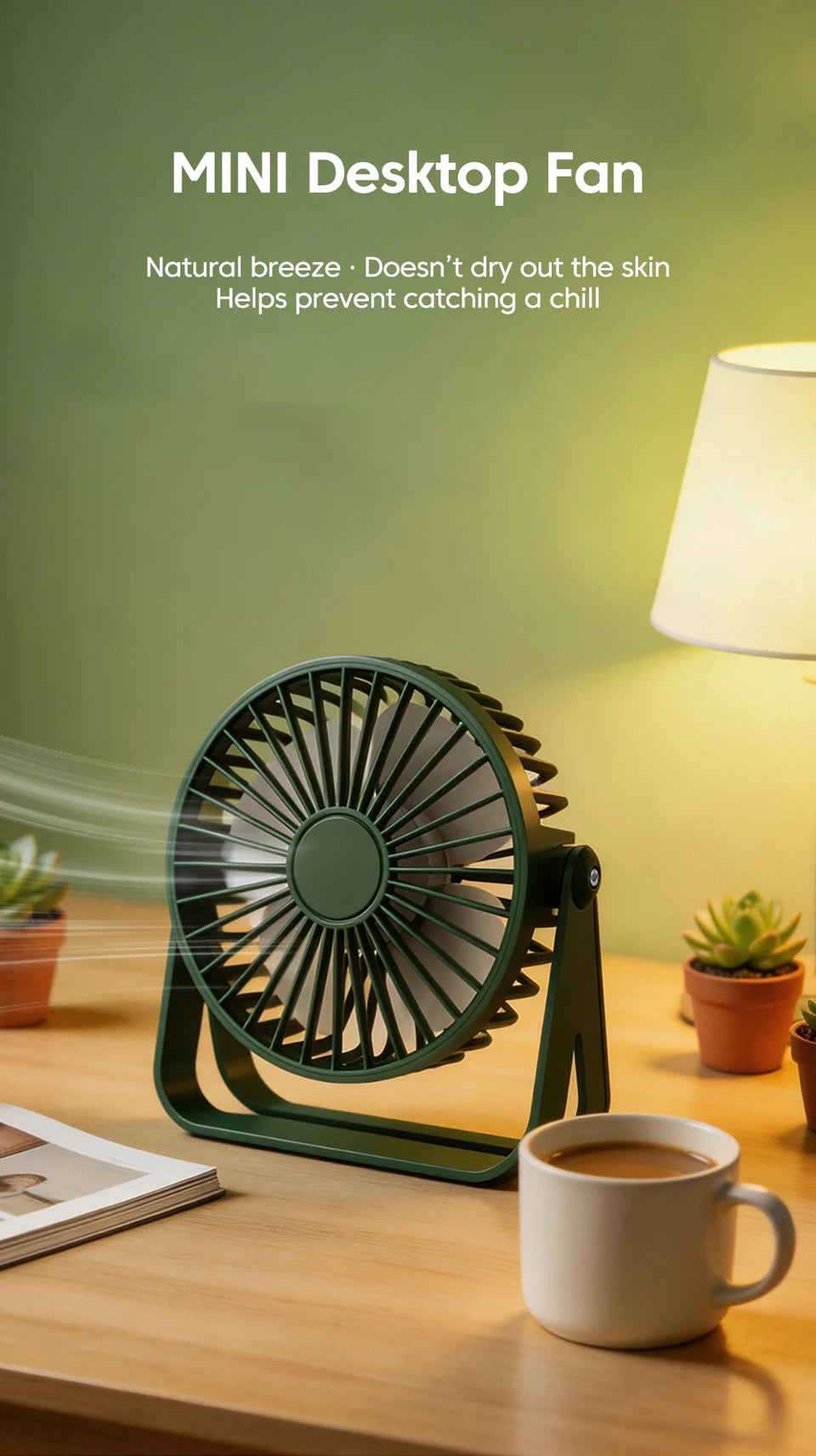 Adjustable Mini USB Fan