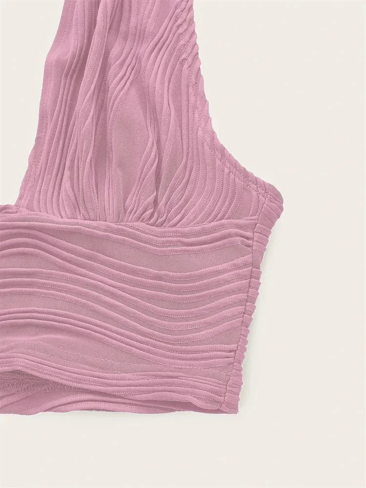 Women's Halter Crop Top
