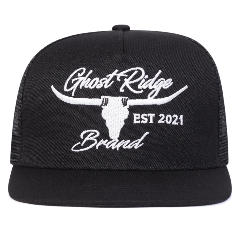 Bullhead Letter Hip-hop Net Baseball Cap