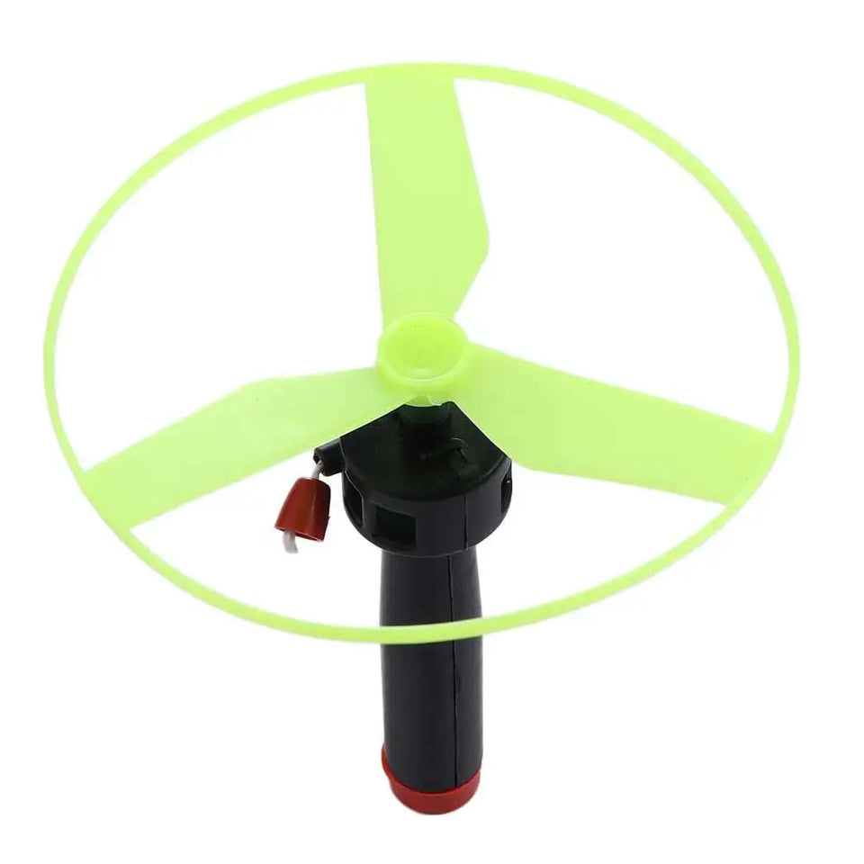 Pull-String Flying Disc