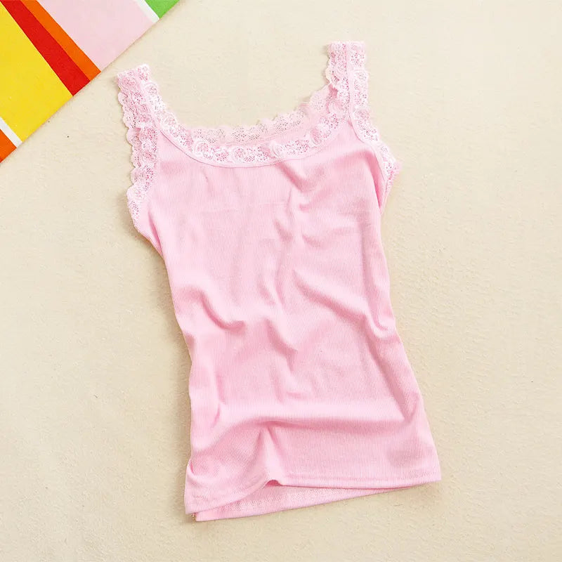 Women's Lace-Trim Cami Top