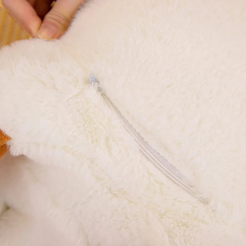 Oversized Goose Plush Pillow