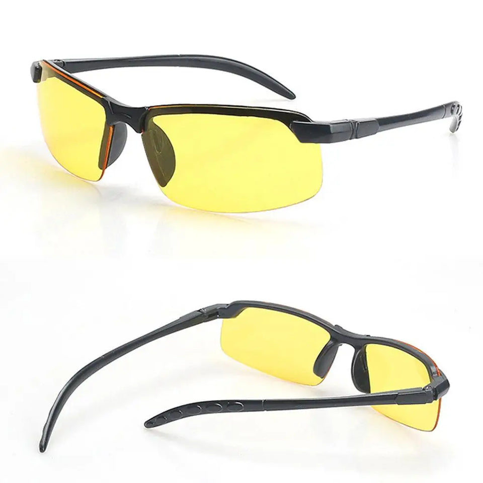 Polarizing Sunglasses For Men Day And Night Fishing Cycling Outdoor Sports Sun Protection UV Protection Eye Sunshade Mirror