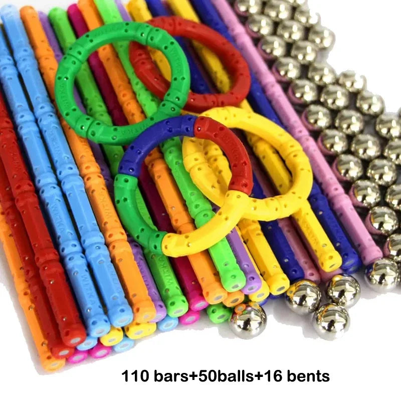 Magnetic Building Sticks