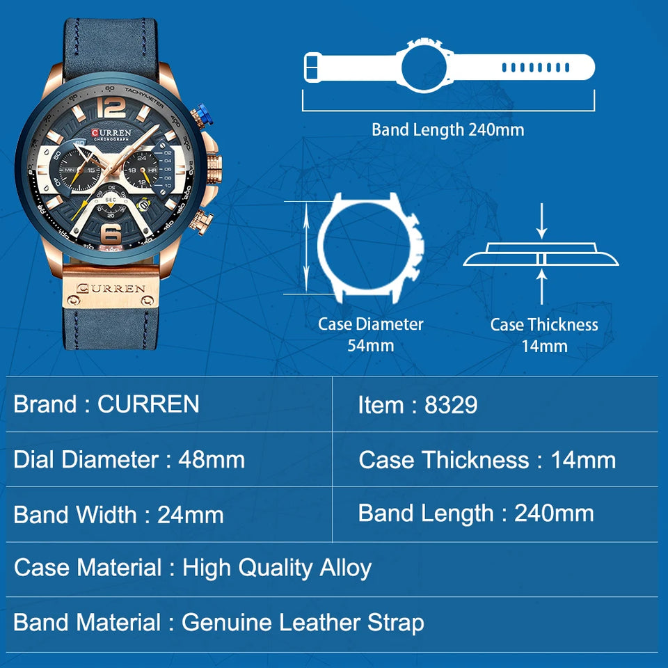 CURREN Men's Watch