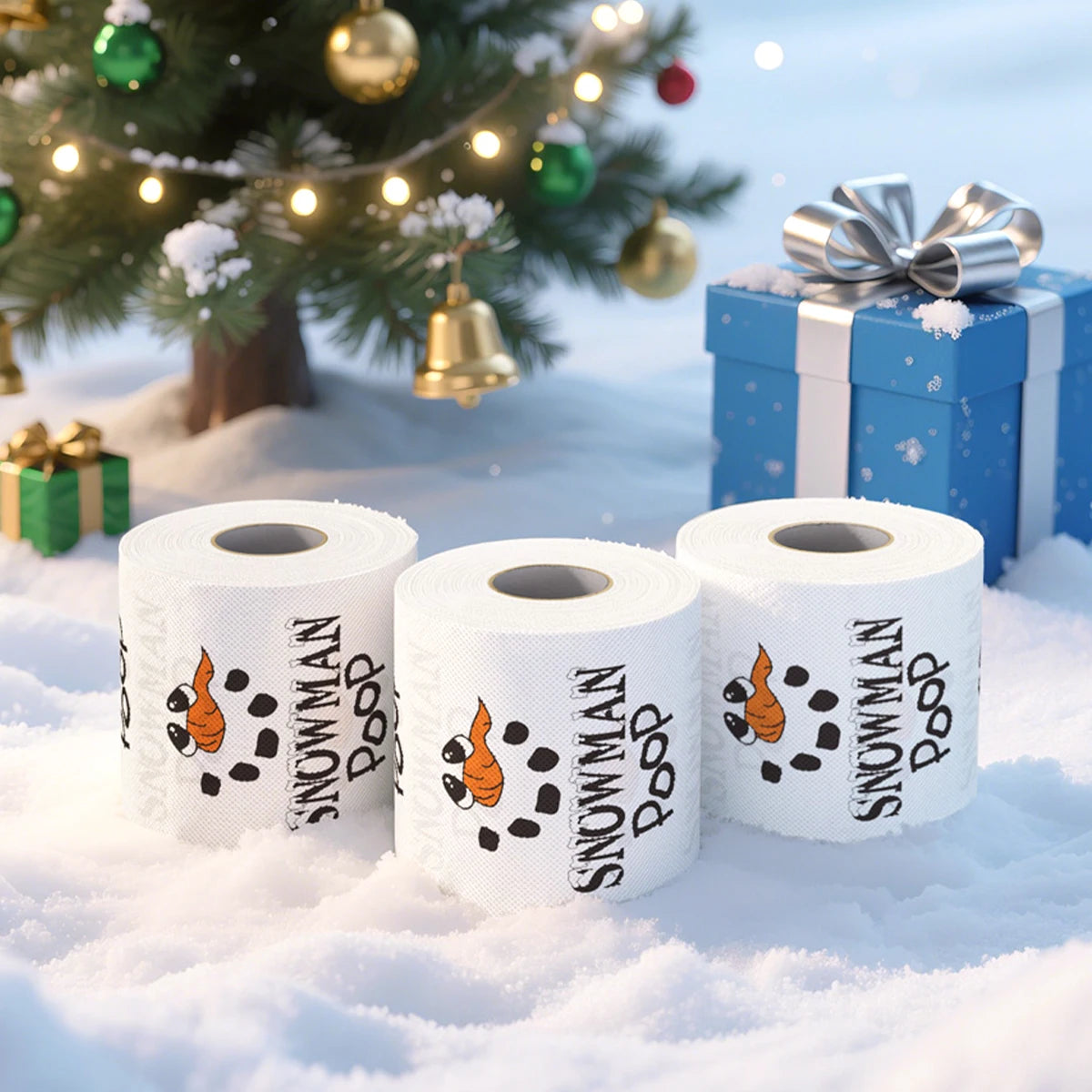 Christmas Toilet Paper Roll