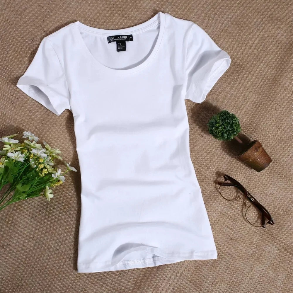 Women's Slim-Fit Short-Sleeve T-Shirt
