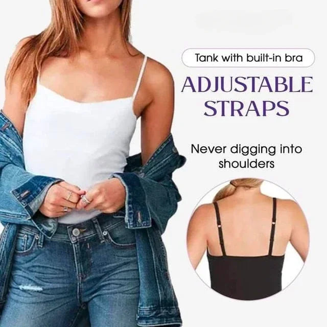 Women's Padded Cami Bra Top