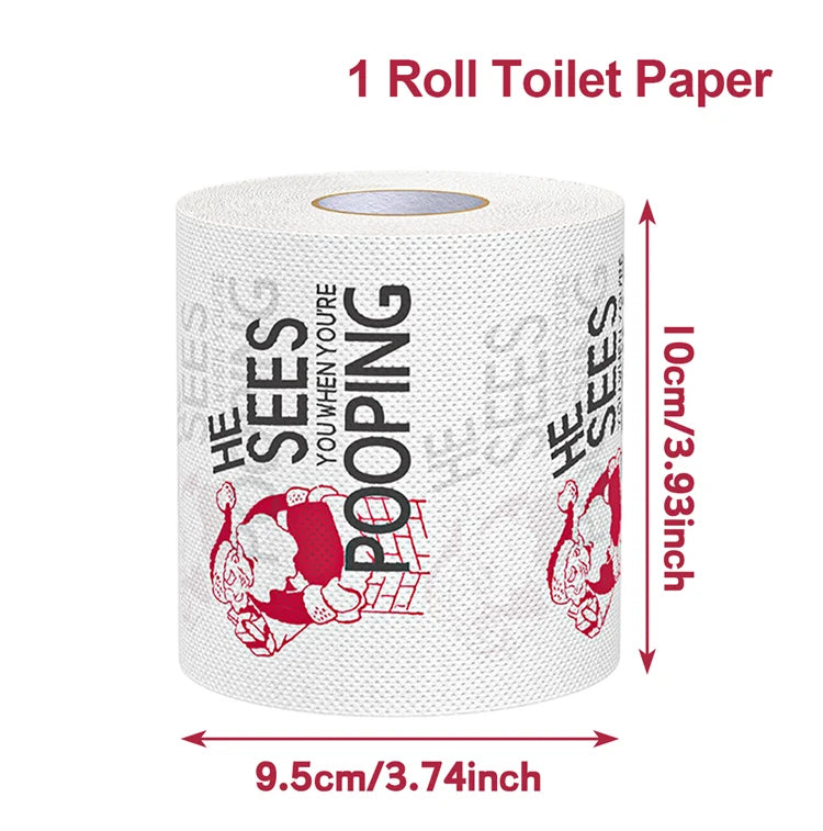 Christmas Toilet Paper Roll