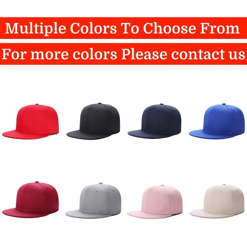 Customized Logo Hats Team Embroidered Printed Baseball Caps Fraternity Hats Men  Women Fashionable Outdoor Hip-Hop Hats