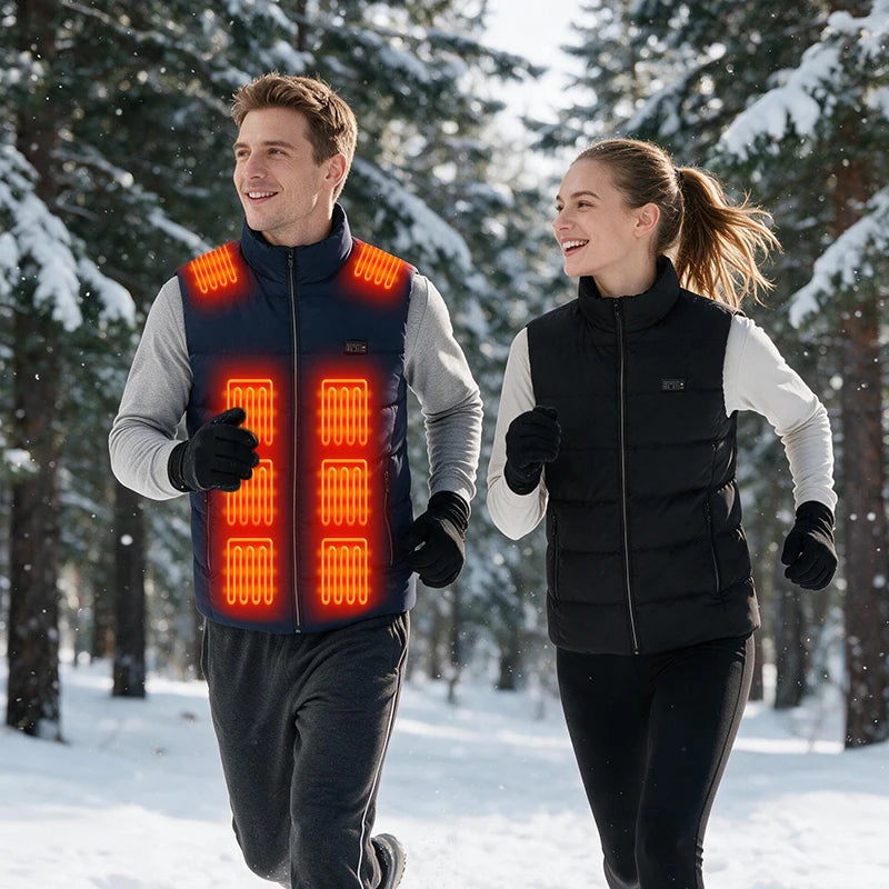 USB Heated Vest — 21 Areas