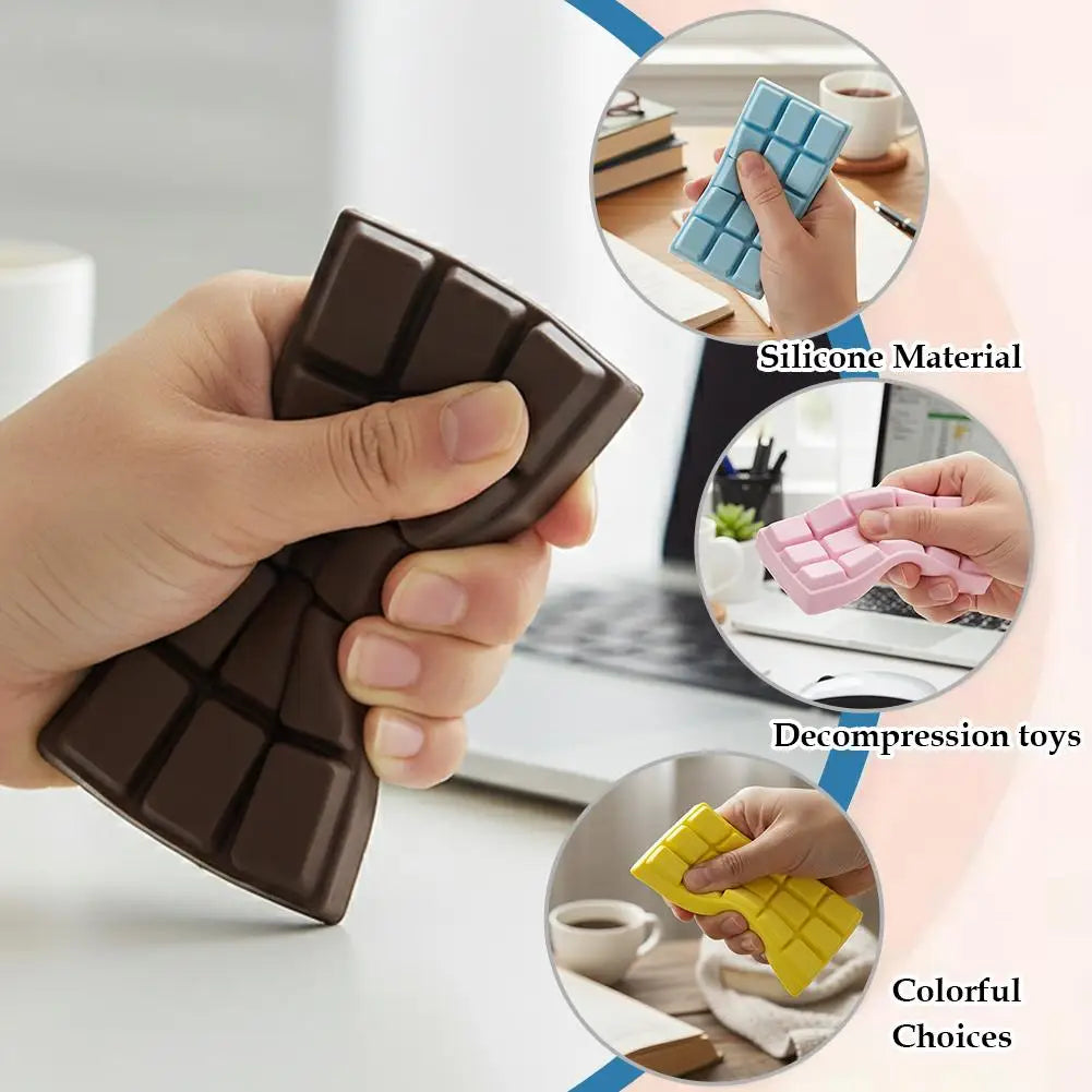 Chocolate Bar Squishy Toy
