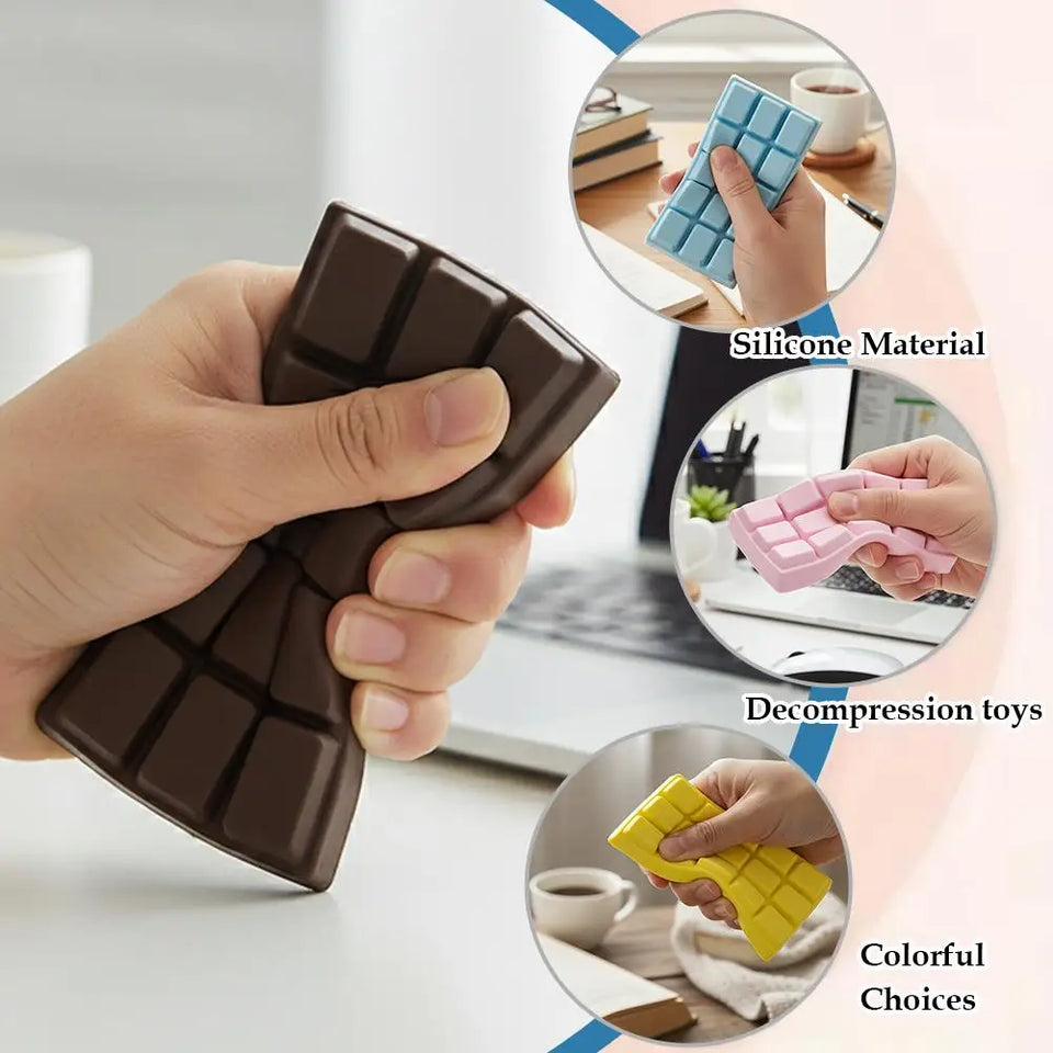 Chocolate Bar Squishy Toy