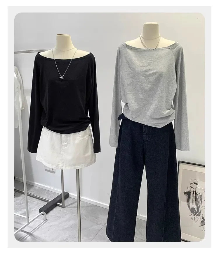 Women's One-Shoulder Shirt