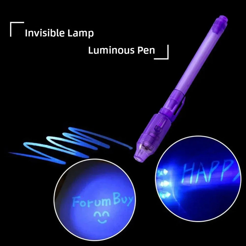 UV Invisible Ink Pens