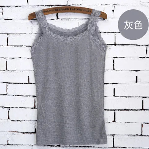 Women's Lace-Trim Cami Top