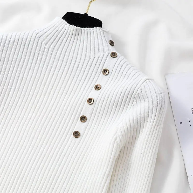 Women's Button-Front Sweater