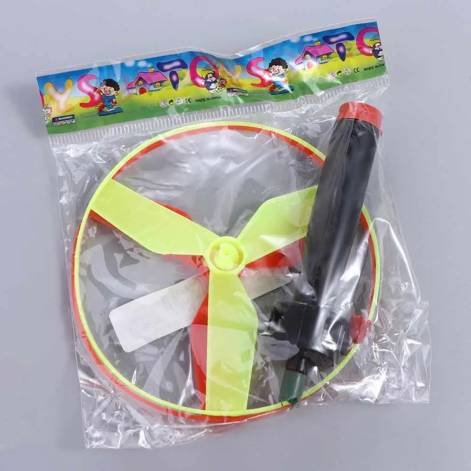 Pull-String Flying Disc