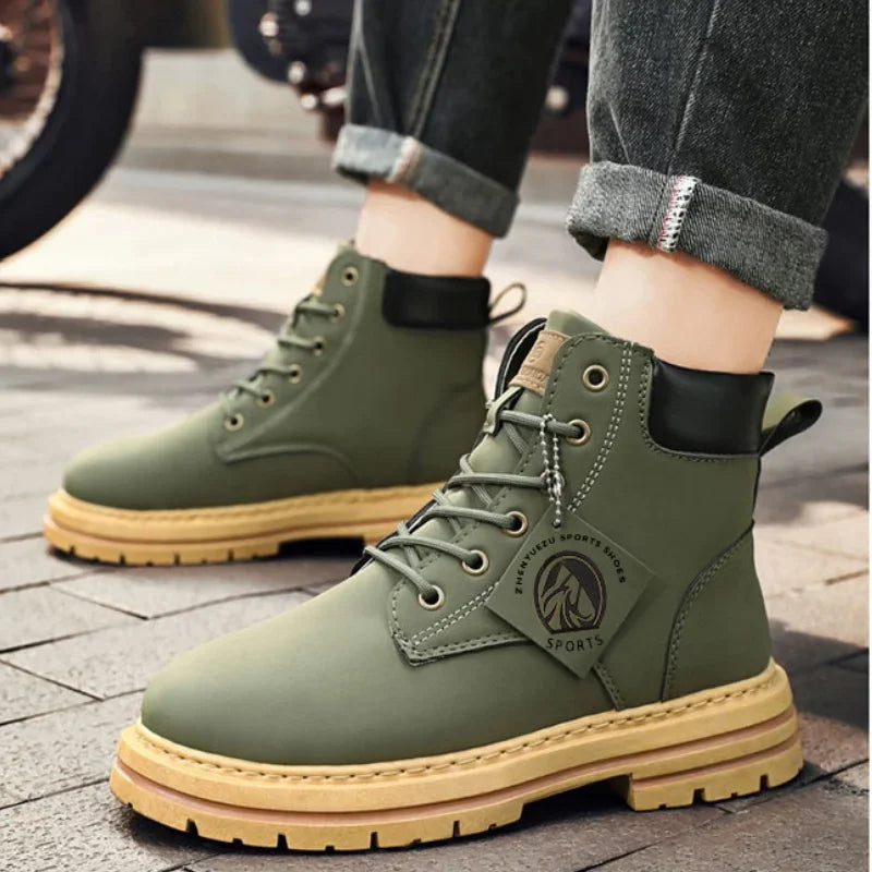 Men's Leather Boots