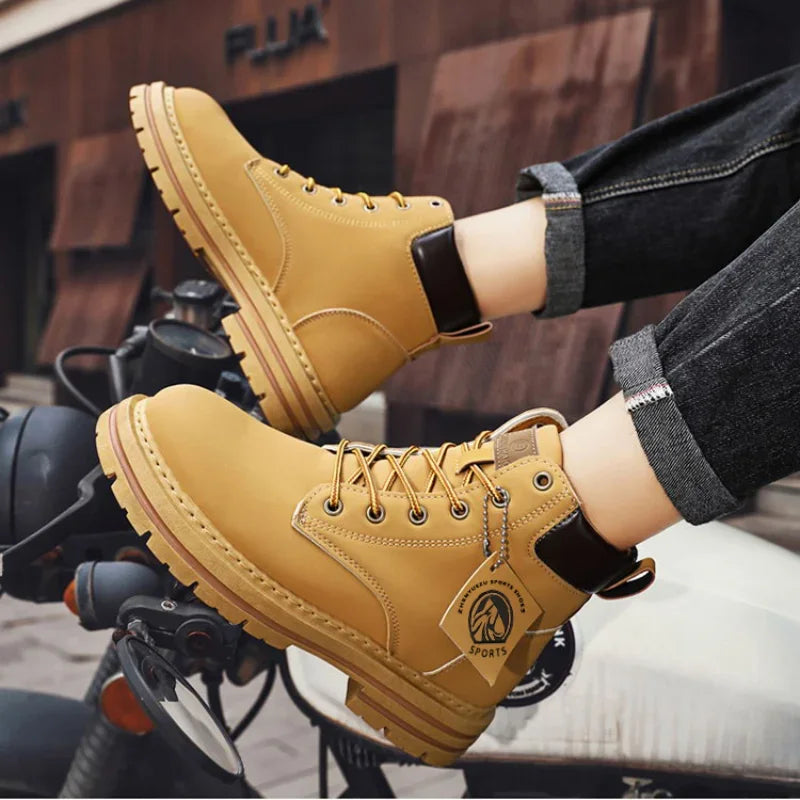 Men's Leather Boots