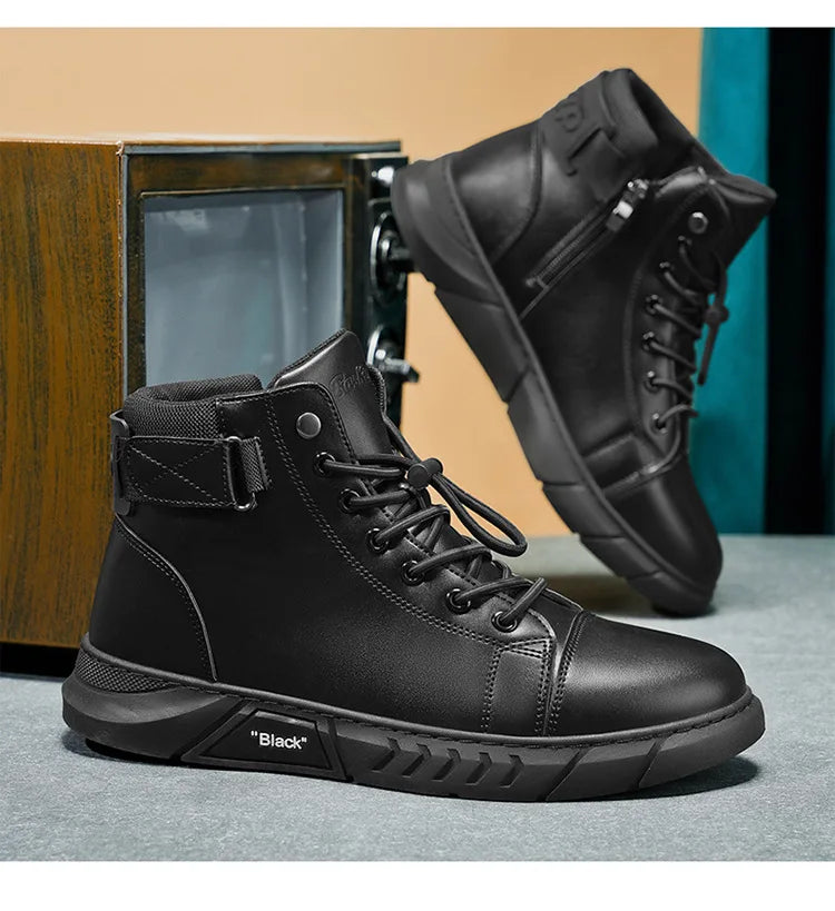Men's Fleece-Lined Winter Boots
