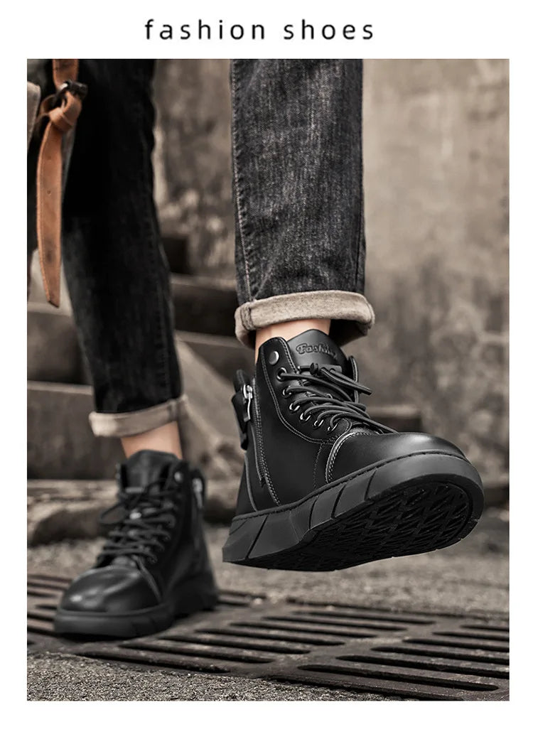 Men's Fleece-Lined Winter Boots