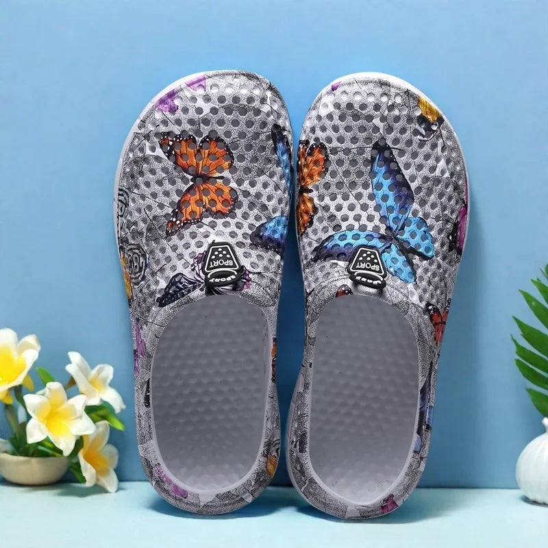 Women's Printed Clogs