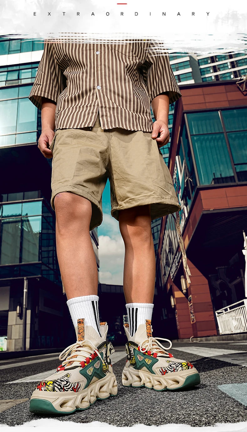 Men's Breathable Mesh Slip-On Shoes