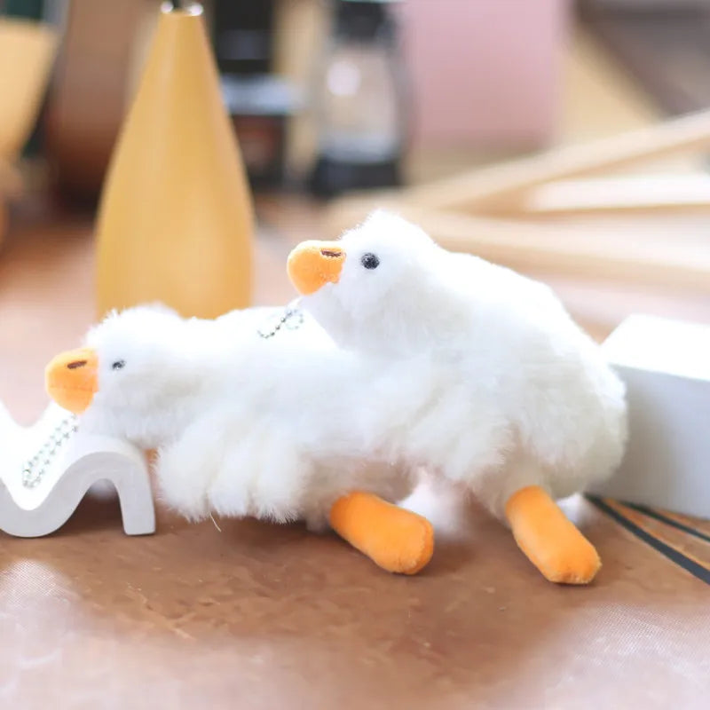 Oversized Goose Plush Pillow