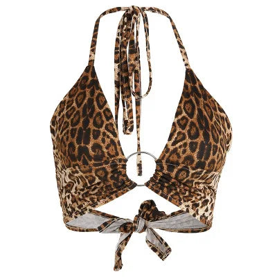 Women's Halter Crop Top