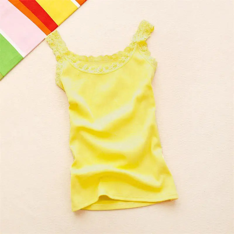 Women's Lace-Trim Tank Top