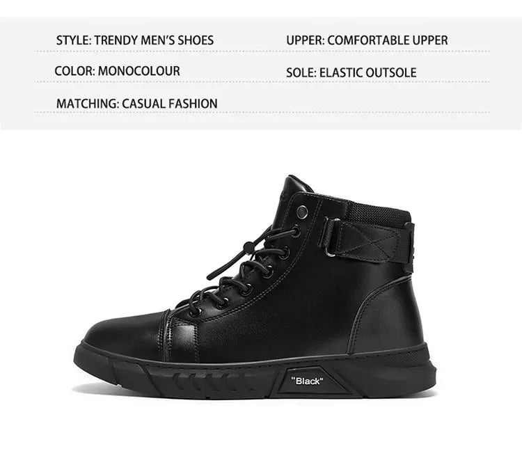 Men's Fleece-Lined Winter Boots