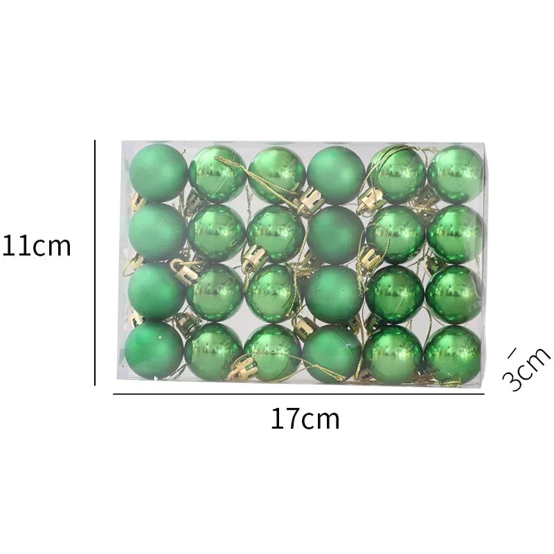 Christmas Ball Ornament Set
