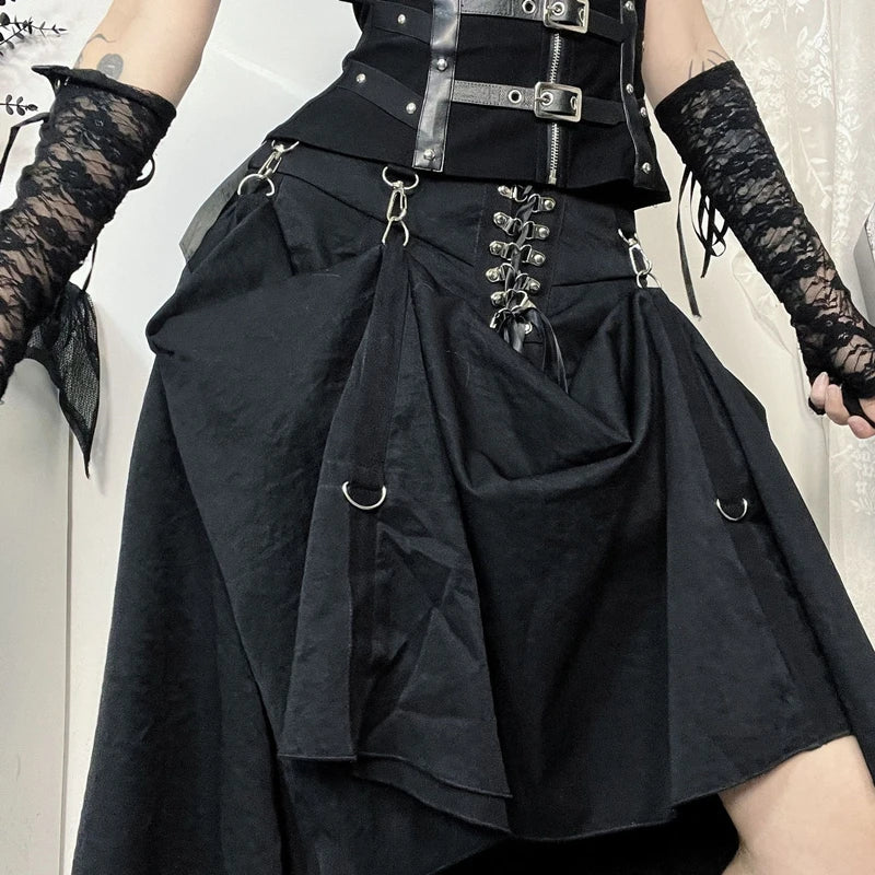 Women's Asymmetric Skirt