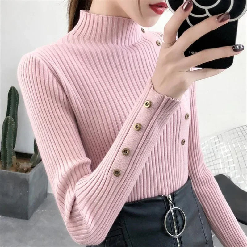 Women's Button-Front Sweater