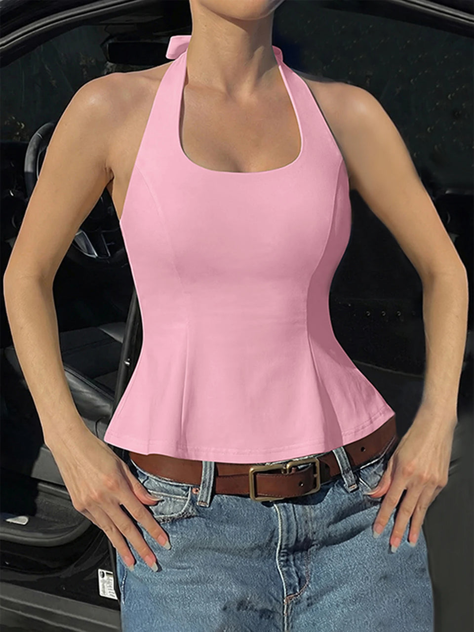 Women's Halter Tank Top