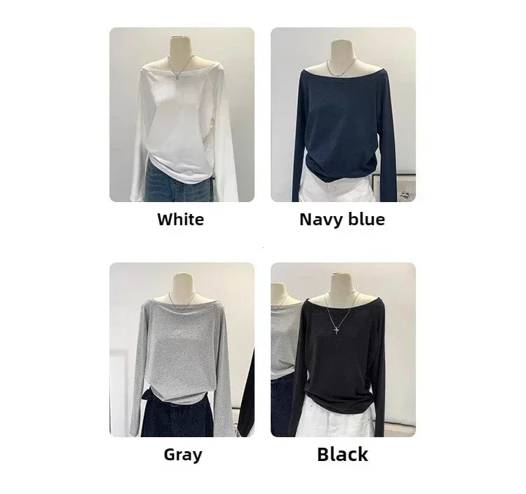 Women's One-Shoulder Shirt
