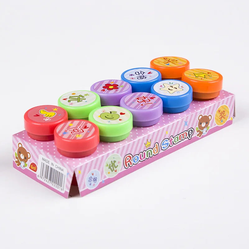 Smiley Self-Inking Stamp Set
