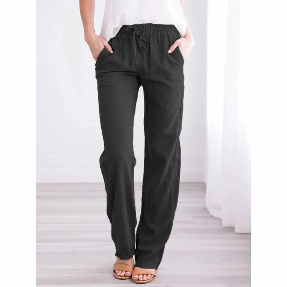 Women's Cotton-Linen Pants
