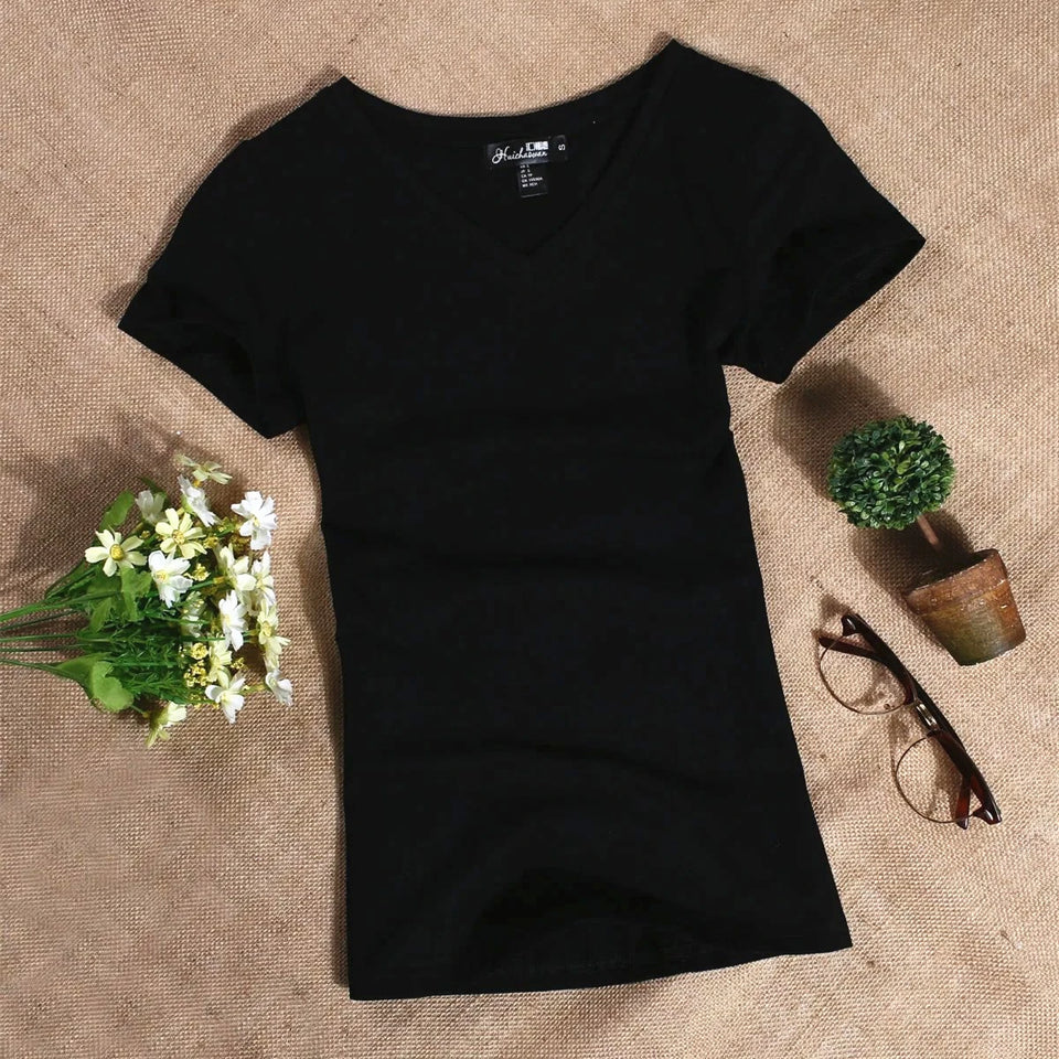 Women's Slim-Fit Short-Sleeve T-Shirt