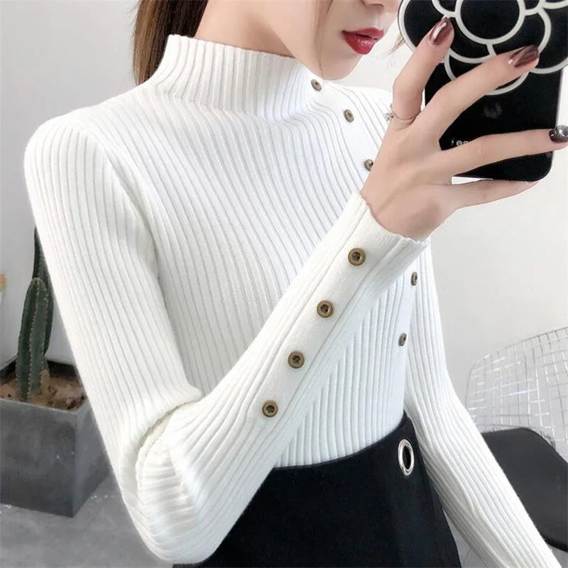 Women's Button-Front Sweater