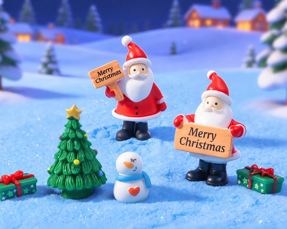 Mini Snowman Figurine