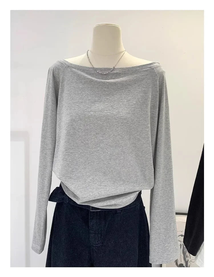 Women's One-Shoulder Shirt