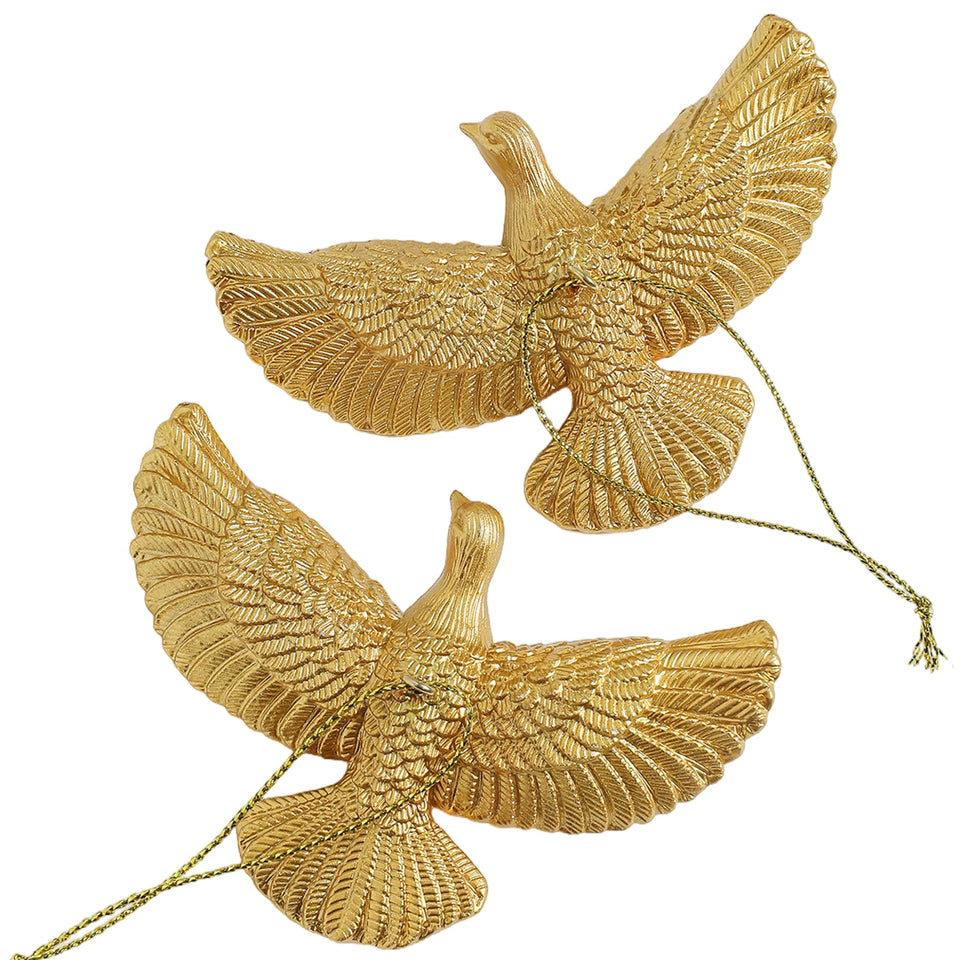 White Peace Dove Ornament