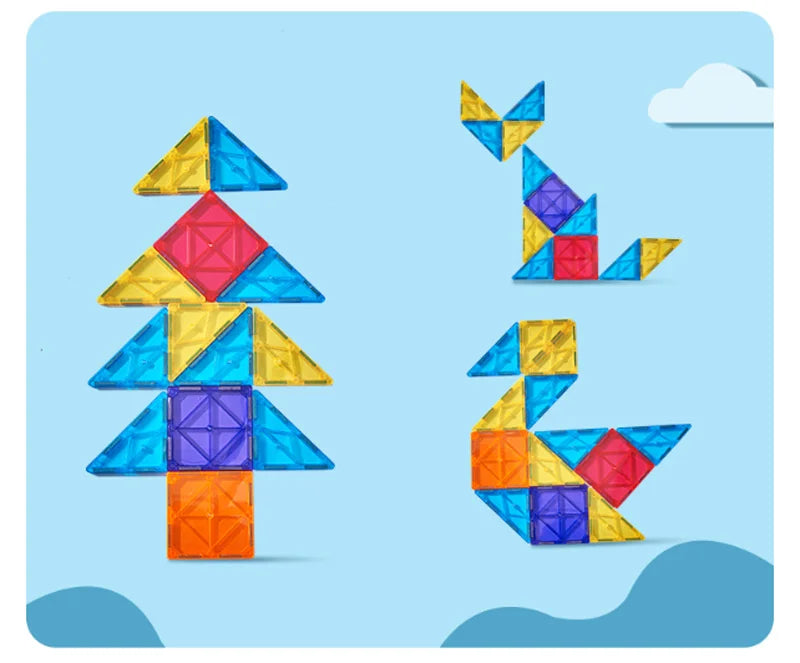 Magnetic Building Sticks