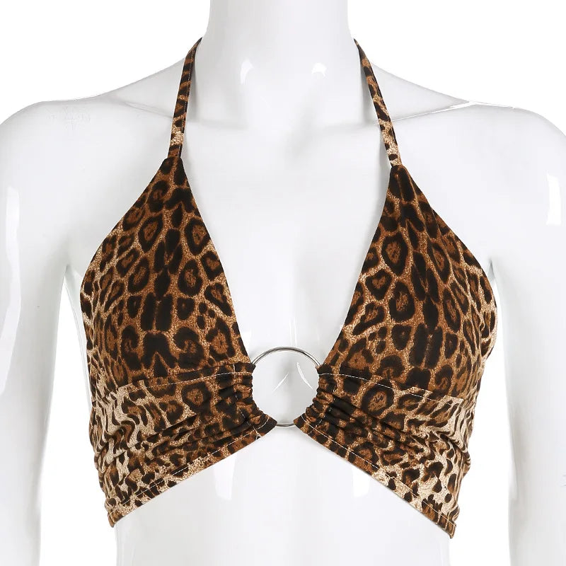 Women's Halter Crop Top