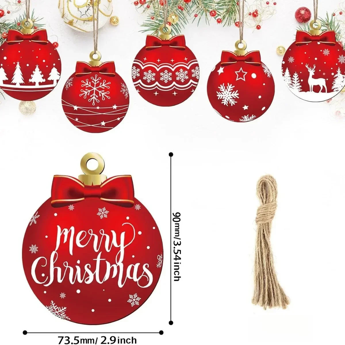 Christmas Ball Ornament Set