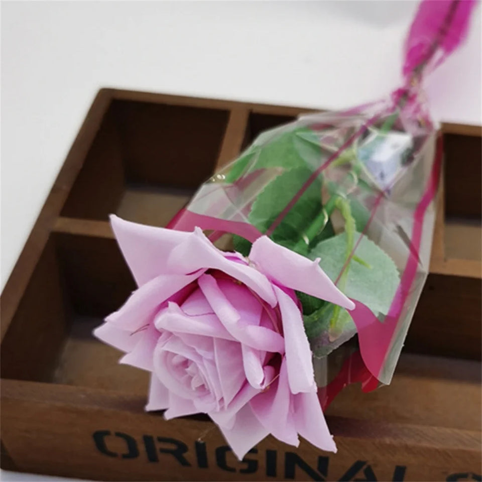 Light-Up Artificial Rose