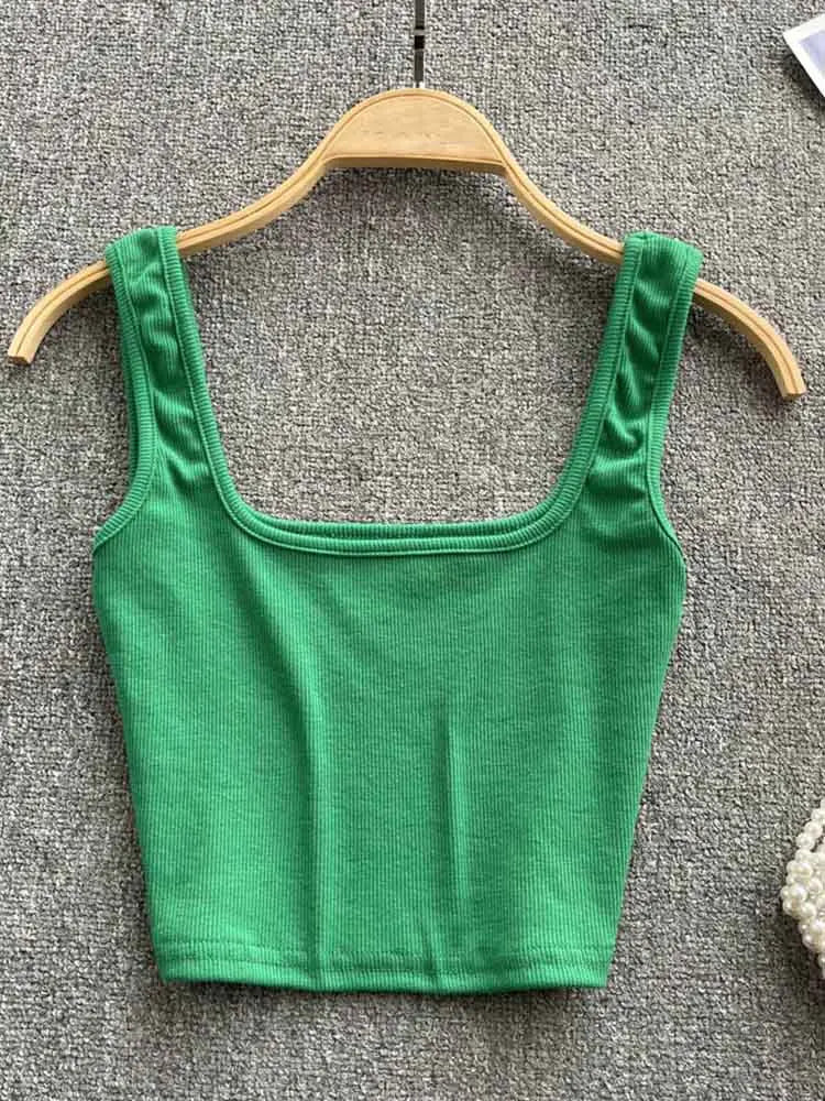 Women's Backless Crop Tank Top