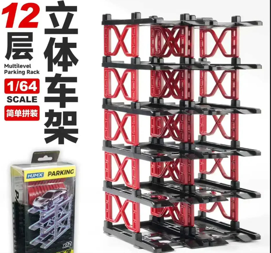 Hjmx 1/64 Glue-free Modular Miniature Models Toy